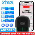 XTOOL AD20 PRO Vollsystem-Diagnosescanner Obd2 Werkzeugöl-Reset-Batterietest
