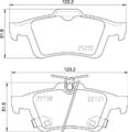 BREMBO Bremsbeläge Bremsbelagsatz Bremsklötze PRIME LINE Hinten P 24 216