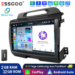 DAB Android 13 Autoradio 2+32G Carplay Für KIA Sportage 3 2010-2016 RDS Nav WIFI