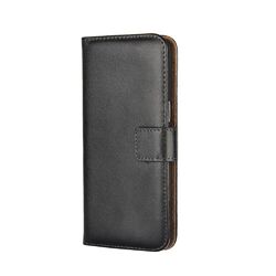 ECHT LEDER HANDY TASCHE FLIP WALLET BOOK ETUI SCHUTZ HÜLLE MAGNET CASE STAND BAG