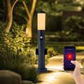 Sockellampe Außenleuchte Stehlampe dimmbar Smart LED Gartenlampe Bewegungsmelder