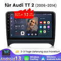 Android 13 Navi Autoradio GPS Carplay DAB+ WIFI 32G Für AUDI TT MK2 8J 2006-2012