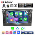 Android 13 1+32G Apple Carplay Autoradio GPS Cam Grau Für Opel Astra H Corsa C/D