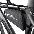 ROCKBROS Rahmentasche Dreieckstasche 1,2L Fahrradtasche für MTB, Schwarz 