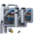 Motoröl 5W30 LIQUI MOLY 8L+BOSCH Ölfilter+Spülung+Cera Tec+Ölablassschraube