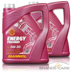 10 L LITER MANNOL ENERGY PREMIUM 5W-30 MOTOR-ÖL MOTOREN-ÖL 50048344Erstausrüster-Qualität | Schneller Versand ab Lager