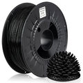 3D Drucker Filament PLA 1,75mm 1kg Spule Rolle Schwarz RAL9005 Premiumware