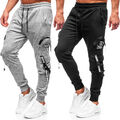 Trainingshose Hose Jogger Sporthose Men Cargo Fitness Classic Herren BOLF Motiv