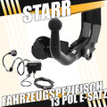 Für PEUGEOT 308 1 I 3/5-Tür Fließheck 07-11 Anhängerkupplung starr +ES 13p SPEZ