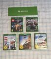 Xbox One Spiele Microsoft (Forza Horizon, Avengers, Hobbit, Lego Harry Potter)