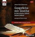 Gespräche mit Goethe in den letzten Jahren seines Lebens... | Buch | Zustand gut