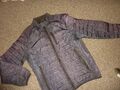 Steppjacke Gr. M dunkelblau grau SMOG - Super