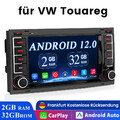 2+32G Android 12.0 DAB+ Carplay Autoradio Für VW T5 Transporter Touareg GPS BT