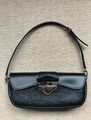 Louis Vuitton Pochette, Modell Montaigne,Clutch Schwarz EPI, Original HandTasche