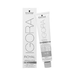 SCHWARZKOPF PROFESSIONAL IGORA ROYAL Absolutes Silver White Haarfärbemittel 60ml