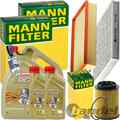 MANN INSPEKTIONSPAKET+7L CASTROL 5W-30 MOTORÖL passend für AUDI Q7 VW TOUAREG 7L