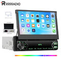 1 DIN Autoradio 7" Flip Touchscreen Bildschirm Bluetooth USB TF MP5 Player Radio