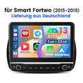 Für Mercedes Smart Forfour Fortwo 453 Autoradio 32G Android 13 Carplay GPS Navi