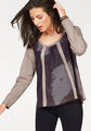 Vivance Blusenshirt, Satin-Front bedruckt, mit Pailletten. NEU!!! SALE%%%