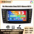 Autoradio Android 13 7" Für Mercedes Benz E-Klasse W219 CarPlay GPS NAVI RDS SWC