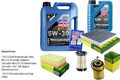 INSPEKTIONSKIT FILTER LIQUI MOLY ÖL 6L 5W-30 für Skoda Octavia III Combi 5E5