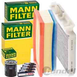 MANN FILTER INSPEKTIONSPAKET passend für 1.6 SCe DACIA DUSTER HS 115 PS