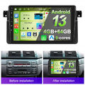 4G+64G Android 13 Für BMW 3 Series E46 318 320 325 M3 GPS Navi SWC BT Autoradio