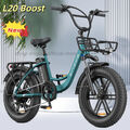 20 Zoll E Bike 250W E Mountainbike Herren/Damen Trekking Elektrofahrrad Fatbike