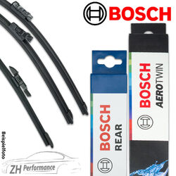 BOSCH A555S + A403H AEROTWIN Scheibenwischer vorn hinten Seat Toledo Skoda Rapid