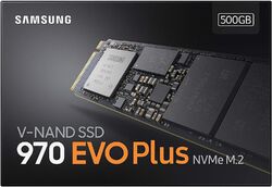 "Grade B"" Samsung 500GB 970 EVO Plus PCIe NVMe M.2 nternales Solid State Laufwerk SSD"
