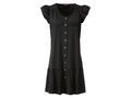 esmara® Damen Kleid, Rundhalsausschnitt (schwarz, S (36/38)) - B-Ware neuwertig