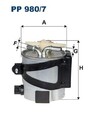 FILTRON KRAFTSTOFFFILTER LEITUNGSFILTER passend für RENAULT GRAND MEGANE SCÉNIC