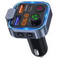 Auto FM Transmitter Kfz Bluetooth Radio Adapter mit Dual USB Ladegerät für Handy