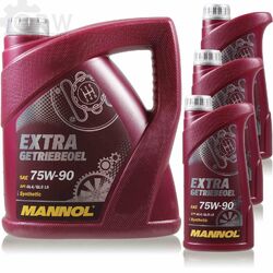 7 Liter Original MANNOL Extra Getriebeoel 75W-90 API GL 4/GL 5 LS 