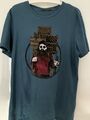 Louis Vuitton T-Shirt Blau Größe L Hiker Velours