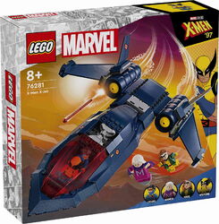 LEGO® Super Heroes Marvel X-Jet der X-Men 359 Teile 76281