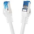 1m CAT7 Netzwerkkabel Patchkabel Ethernet Kabel DSL LAN Netzwerk Kabel weiss