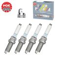 4x NGK PLATIN 94833 Zündkerzen für AUDI A1 S1 A3 S3 A4 A5 A6 A7 A8 Q2 Q3 Q5 Q7