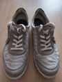 Waldläufer Damenschuhe Gr. 41,5 - Silber-Grau-Weiss