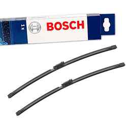 BOSCH AEROTWIN WISCHER SET VORNE mit SPRITZDÜSEN passend für FORD S-MAX GALAXY 3