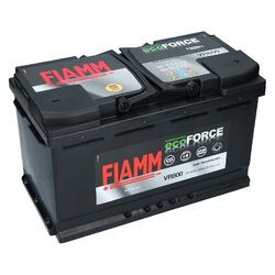 AGM Start Stopp Batterie FIAMM Ecoforce 12V 80Ah 800A/EN VR800 Autobatterie