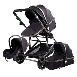 Joy kombi kinderwagen 3 in 1 Buggy Reisebuggy inkl. Auto-Babyschale Faltbar