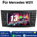 Android 13 Für Mercedes Benz E-Class W211 W219 Autoradio GPS Navi DAB SWC 2+32GB