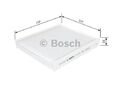 BOSCH 1 987 435 002 Innenraumfilter Filter Pollenfilter für SKODA SEAT VW