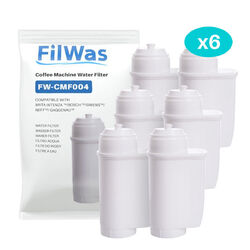 6 x FILWAS Wasserfilter kompatibel mit Siemens EQ.9 plus EQ.300 EQ.500 iQ700 