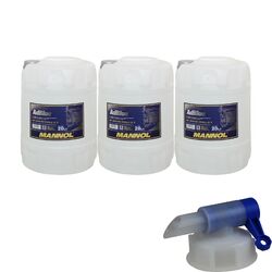 3x 20 Liter MANNOL SCR Harnstofflösung ready-to-use AdBlue® inkl. Auslaufhahn