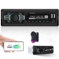 DAB+ Autoradio RDS AM FM 2x USB Freisprecheinrichtung SD AUX IN 1 DIN BT