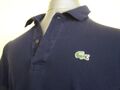 Lacoste polo shirt poloshirt herren Gr. M 48-50 grau-blau  FR Gr. 4