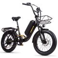 Elektrofahrrad 20 Zoll eBike 48V 15AH E-Mountainbike 25km/h Damen City ebike