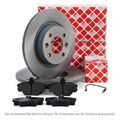 FEBI Bremsscheiben Ø 259mm Beläge Sensor für MINI R56 R57 R55 bis 08.2010 hinten